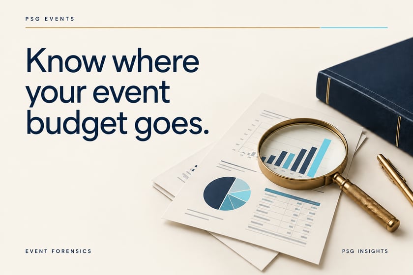 PSG Events: Know where your event budget goes.