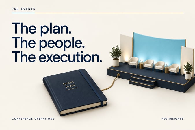 PSG Events: The plan. The people. The execution.