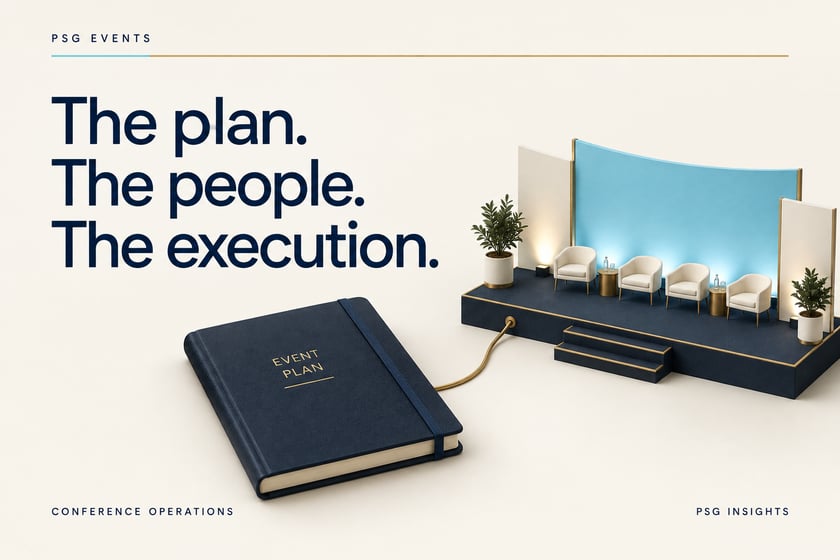 PSG Events: The plan. The people. The execution.