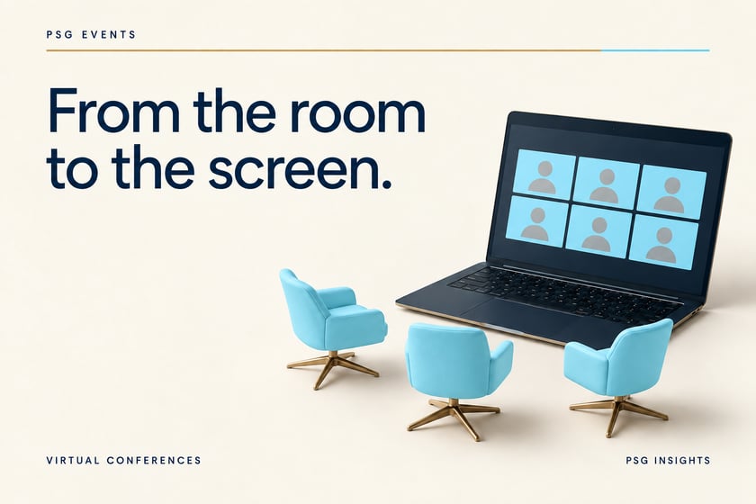 PSG Events: From the room to the screen.