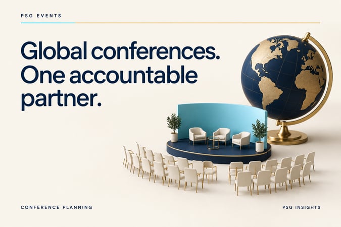 PSG Events: Global conferences. One accountable partner.