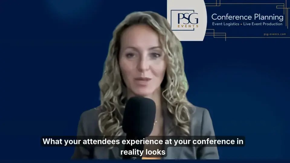 Magdalena Bonnelly introducing PSG Events
