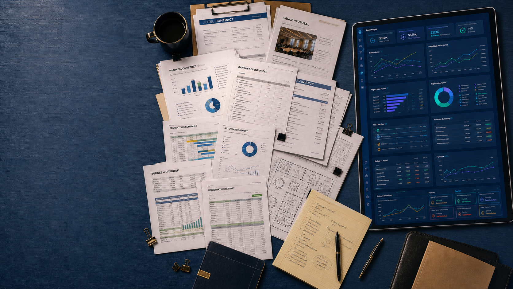 Event Forensics financial intelligence for a high-stakes conference